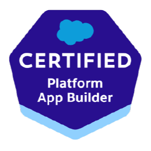 Salesforce Certificates App Builder